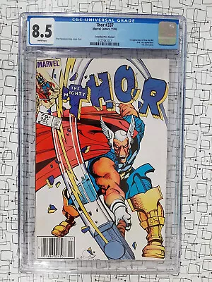 Buy THOR #337 CGC 8.5 Canadian Newsstand Price Variant KEY CLASSIC COVER V9042 • 99.40£