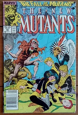 Buy The New Mutants 59, Marvel Comics, January 1988, Vg/fn • 3.65£