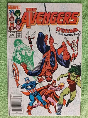 Buy AVENGERS #236 NM : NEWSSTAND Canadian Price Variant Spider-man Cover : RD6368 • 28.08£