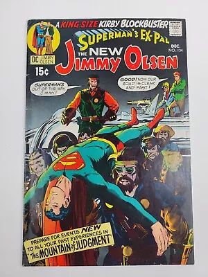 Buy Superman's Pal Jimmy Olsen #134 D.C. Comics 1970 - 1st Cameo Of Darkseid • 97.08£