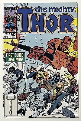 Buy Thor #362 - Marvel Comic 1985 - VF/NM To NM - KEY - Death Of Executioner • 6.17£