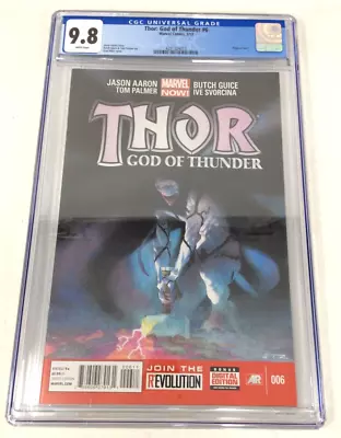 Buy Marvel Comics - Thor God Of Thunder #6 - 1st Cameo Appearance Of Knull - Cgc 9.8 • 124.25£