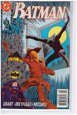 Buy Batman #457  -  Master Of Fear  - Newsstand -Tim Drake As NEW Robin - Scarecrow  • 5.99£