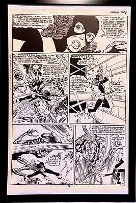 Buy Uncanny X-Men #143 Pg. 21 By John Byrne 11x17 FRAMED Original Art Print Poster • 46.55£