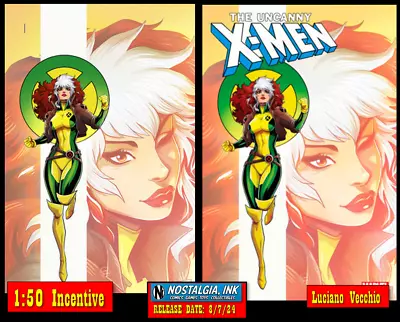 Buy Uncanny X-men #1 Vecchio Var + 1:50 Virgin Var Marvel 2024 Presale Proships 8/7 • 31.03£