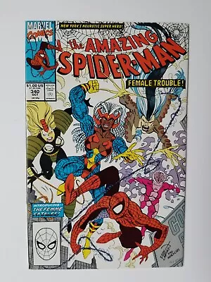Buy Amazing Spider-Man #340 (1990 Marvel Comics) Solid Copy FN- Combine Shipping • 3.88£