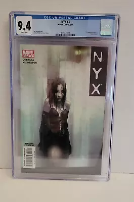 Buy NYX #3 CGC 9.4  First X-23 Laura McKinney • 465.96£