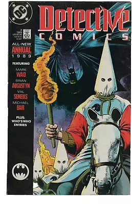 Buy Detective Comics Annual # 2 (DC)1989 - Batman Vs KKK - Controversial Cover - FN • 3.84£
