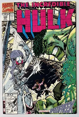 Buy Incredible Hulk #388 • KEY 1st Appearance Of Speedfreek! (Marvel, Dec 1991) • 2.32£