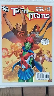 Buy Teen Titans #40 1st Cover Miss Martian (DC) • 6.21£