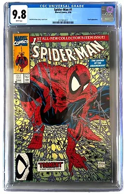 Buy Amazing Spider-Man #1 Marvel Comics 8/90 Graded 9.8 White Pages • 69.12£