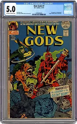 Buy New Gods #7 CGC 5.0 1972 0299469005 • 116.49£