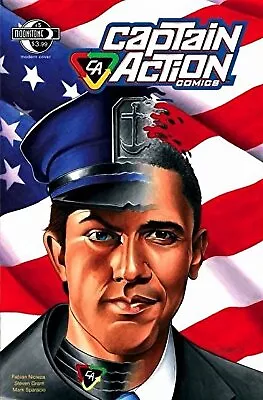 Buy Captain Action #5 Obama Cover (2008-2009) Moonstone Comics • 2.63£