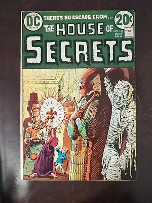 Buy House Of Secrets #108 - VF OWP - Mummy Cover - Bronze Age Horror -DC Comics 1973 • 42.71£