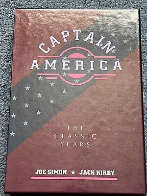 Buy Marvel CAPTAIN AMERICA THE CLASSIC YEARS  VOL 1 & 2 In SLIPCASE Hardcover • 74.99£