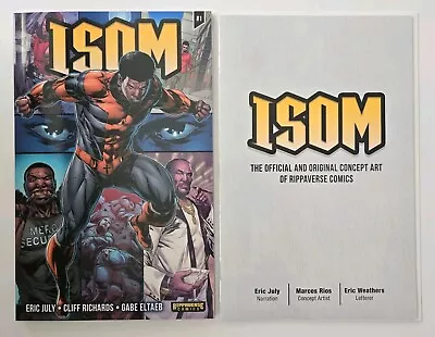 Buy Isom #1 Cover A + Concept Art Book Rippaverse Comics 2022 • 112.61£