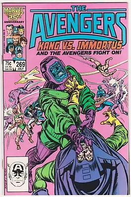 Buy The Avengers 269 From 1986 Classic Kang Cover & Story • 6.50£