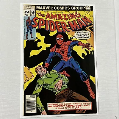 Buy Amazing Spider-Man #176 Marvel (Vol 1 1962 Series) FN/VF Newsstand Spiderman • 7.77£