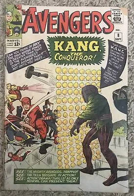 Buy Avengers 8 1st Kang The Conquerer Marvel Key Comic • 310.64£