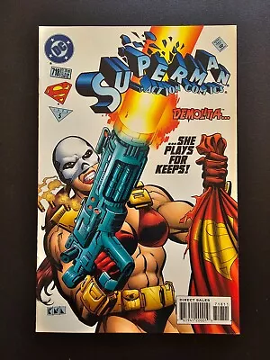Buy DC Comics Action Comics #718 February 1996 1st App Of Demolitia Superman • 3.11£