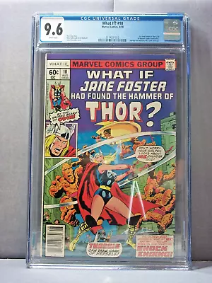 Buy What If...jane Foster Had Found The Hammer Of Thor? (marvel 1978)  #10   Cgc 9.6 • 128.14£