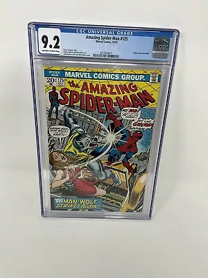 Buy Amazing Spider-Man 125 CGC Graded 9.2 NM-  Marvel Comics 1973 • 139.78£