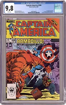 Buy Captain America #308 CGC 9.8 1985 4268546005 • 93.19£