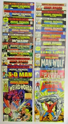Buy Marvel Comics (20 Pack) Bronze Age Marvel Premiere #27 Dec 1975 - #55 Aug 1980 • 44£