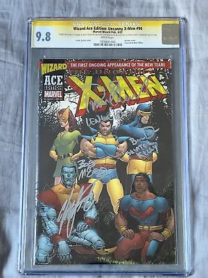 Buy X-Men 94 SS CGC - Signed X5 By Stewart/Davison/Claremont/McLeod/Wein • 1,000£