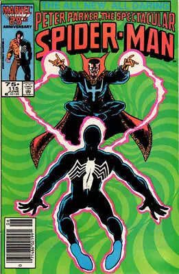 Buy Spectacular Spider-Man, The #115 (Newsstand) FN; Marvel | Doctor Strange - We Co • 12.44£