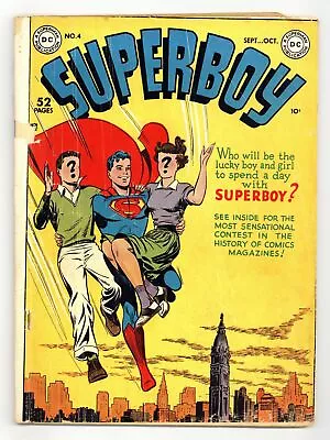 Buy Superboy #4 GD 2.0 1949 • 458.20£
