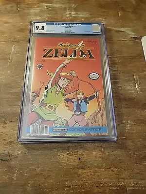 Buy Legend Of Zelda #1 - CGC 9.8 - Second Printing - Valiant 1991 • 291.23£