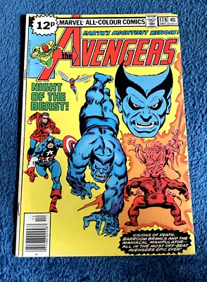 Buy Free P & P; Avengers #178, Dec 1978:  The Martyr Perplex!  • 4.99£