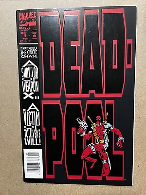 Buy Deadpool Circle Chase 1 Marvel 1993 VF/NM Joe Madureira Juggernaut Newsstand • 29.12£