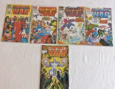 Buy Infinity War #1-5 Marvel Comics 1992 5 Book Set New In Sleeves  • 15.52£