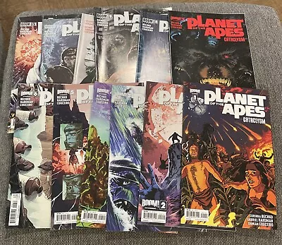 Buy PLANET OF THE APES CATACLYSM Comics #1 2 3 4  5 6 7 8 9 10 11 12 ~ FULL SET • 29.95£