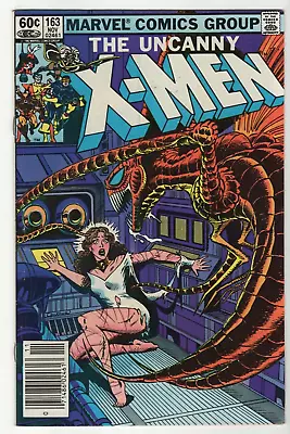 Buy Uncanny X-Men # 163 (Marvel)1982 - Origin Of Binary -  Newsstand - FN • 5.98£