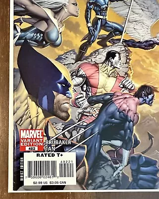 Buy Uncanny X-Men #492 B Marc Silvestri Variant Cover Rare Marvel Comics High Grade • 13.19£