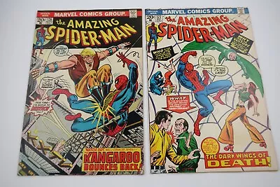 Buy Amazing Spider-Man #126 & #127 1st Clifton Shallot Vulture 1973 Marvel Lot F/VF • 43.68£