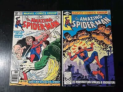Buy Amazing  Spider-man #217(newstand)(2nd Hydro Man)#218 • 10.08£