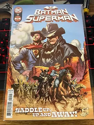 Buy Batman / Superman # 19 DC Comics Saddle Up Up And Away Aug 2021 NM New • 2.99£