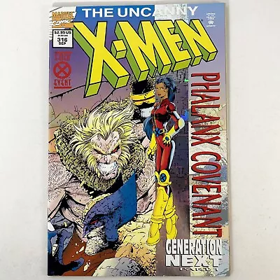 Buy Uncanny X-Men #316 Generation Next Part 1 Foil Cover 1994 Marvel Comics W Poster • 4.65£