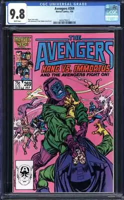 Buy Avengers #269 Cgc 9.8 White Pages // Kang Vs Immortus Marvel Comics 1986 • 77.66£