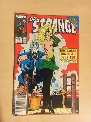 Buy Dr. Strange #12 (1989, Marvel), Arkon & Enchantress Appearance, Clea, Newsstand! • 7.76£