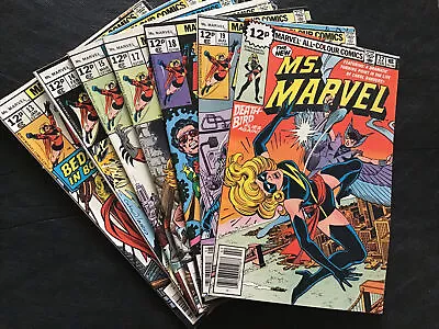 Buy 7no Ms MARVEL Comics Inc #18 All In  Very Fine Nr Mint Condition From 1977/78 • 50£