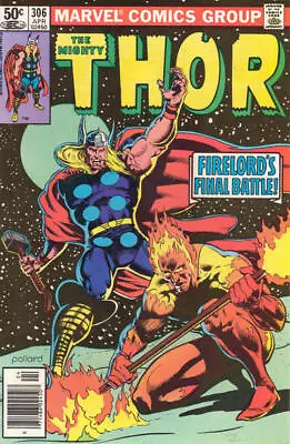 Buy Thor #306 (Newsstand) FN; Marvel | Firelord Mark Gruenwald - We Combine Shipping • 5.24£