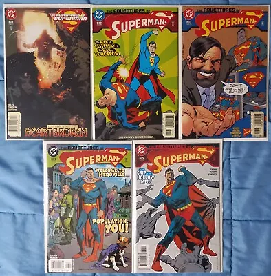 Buy Adventures Of Superman #611,612,613,614,615 NM Full Run Lot Set • 7.76£