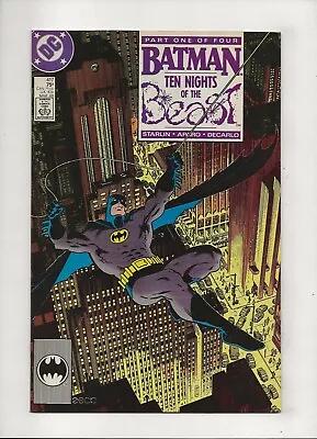 Buy Batman #417, 418, 419, 420 (1988) Part 1-4 Ten Nights Of The Beast VG/FN 5.0 • 11.65£