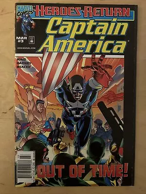 Buy Captain America Volume 3 #3, Marvel Comics, March 1998, NM • 3.49£