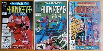 Buy 9 COMICS LOT  Solo Avengers Spotlight Hawkeye #6 #8 #13 #14 #19 #21  #30 #31 #32 • 8.95£